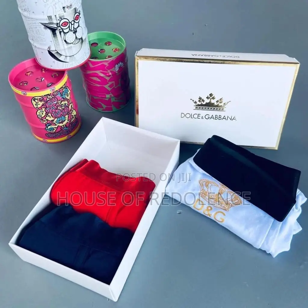 Quality Designer Boxers (3 In1)