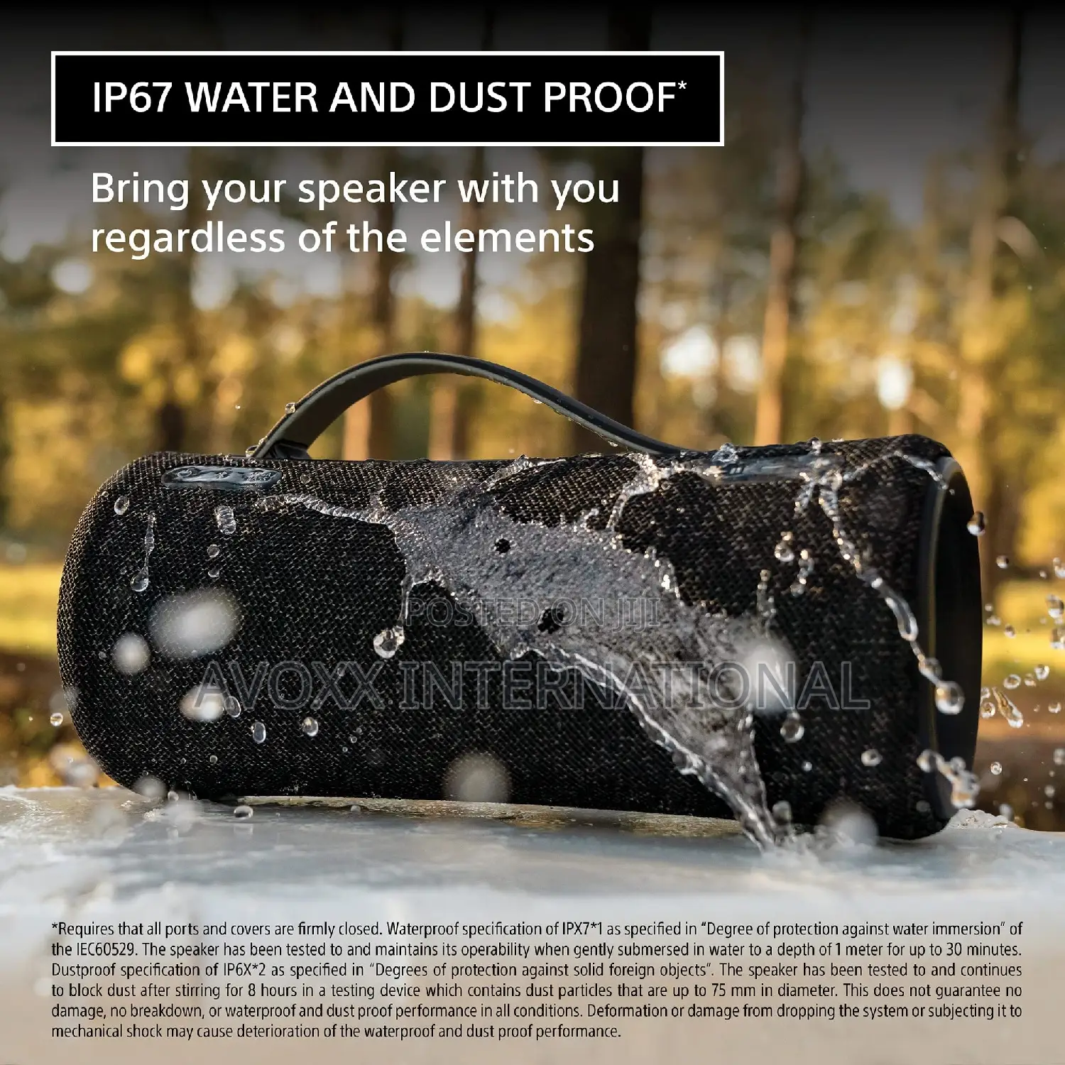 Sony SRS-XG300 Wireless Portable-Bluetooth Party-Speaker