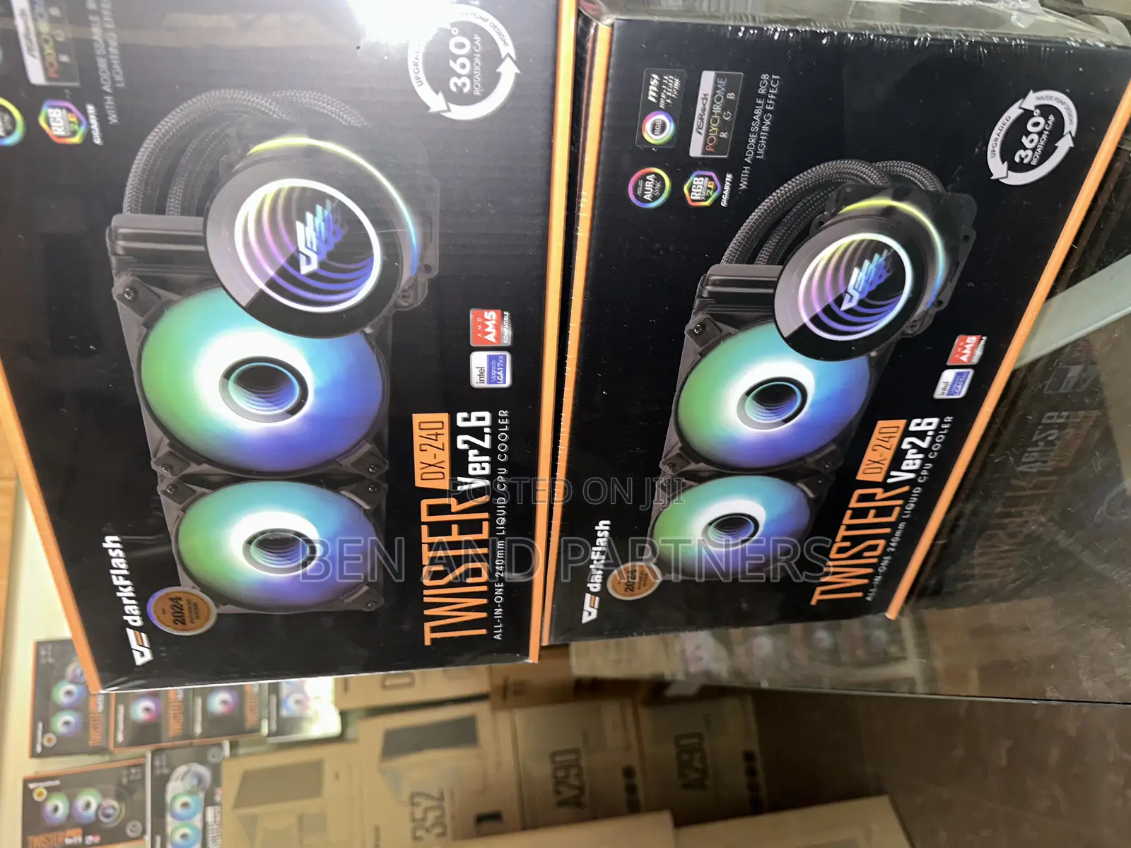 Darkflash Twister Dx 2.6 240mm Liquid Coolers Available
