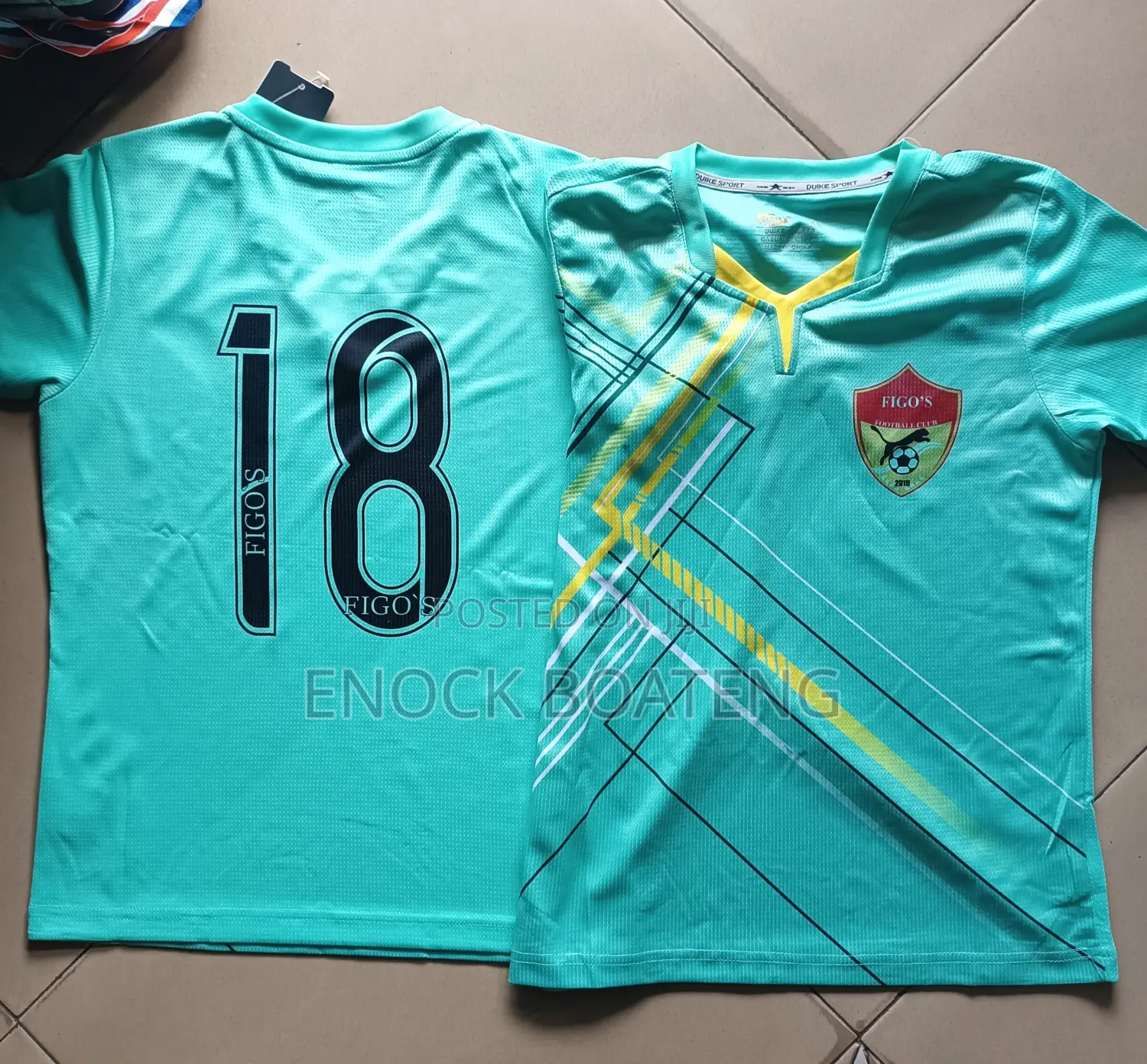Jerseys Set and Customizing