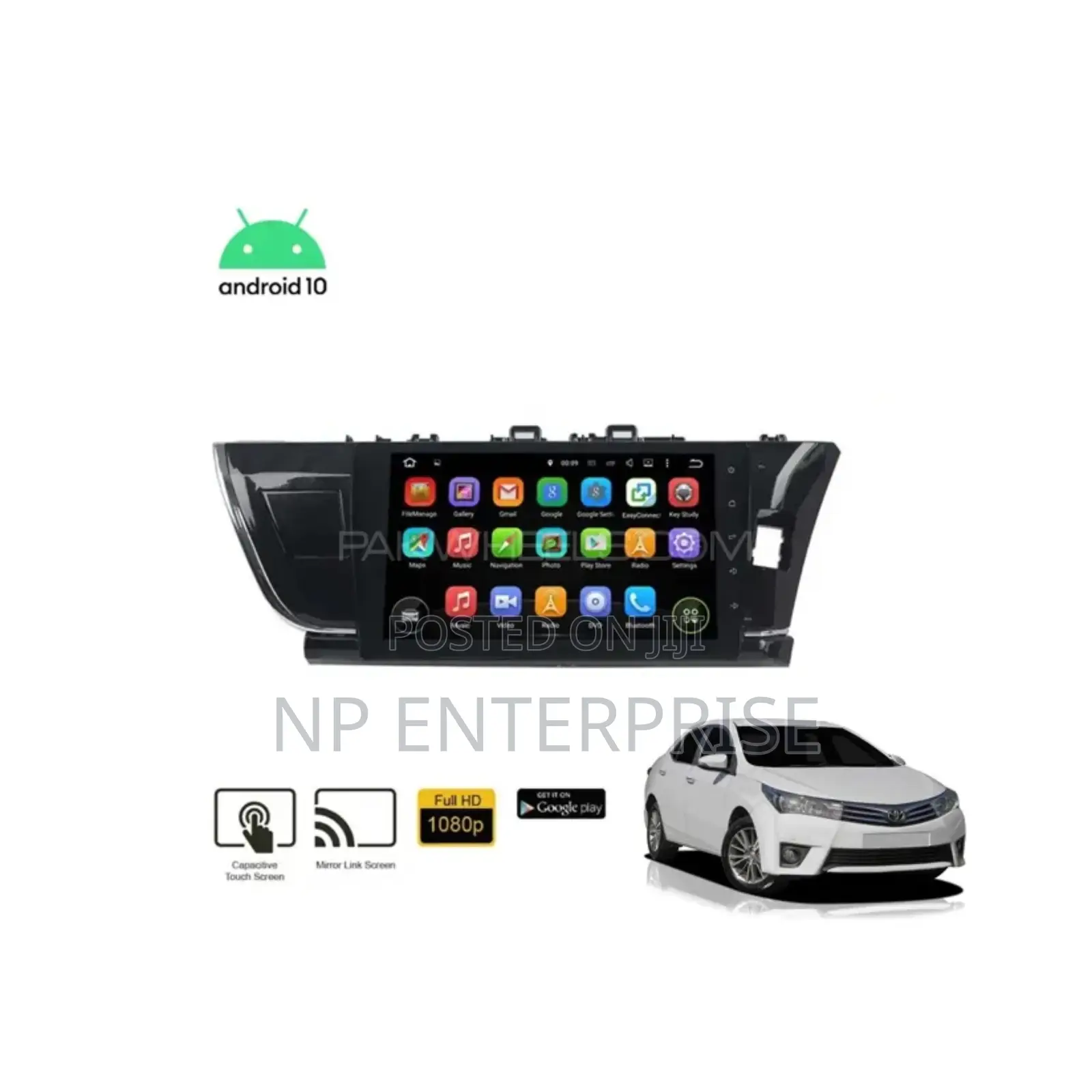 Toyota Corolla SE 2014-17 Android Tape