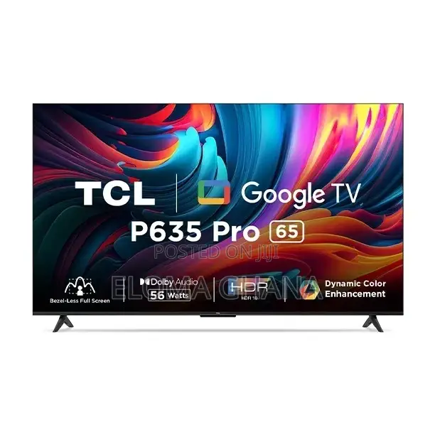 TCL 65 Inch UHD Smart Android (Google) TV 65P635