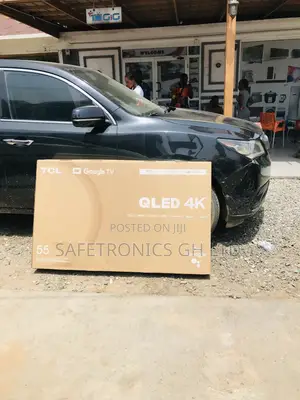 Qled Glossy Black Electric Smart TCL C645 55 Inches