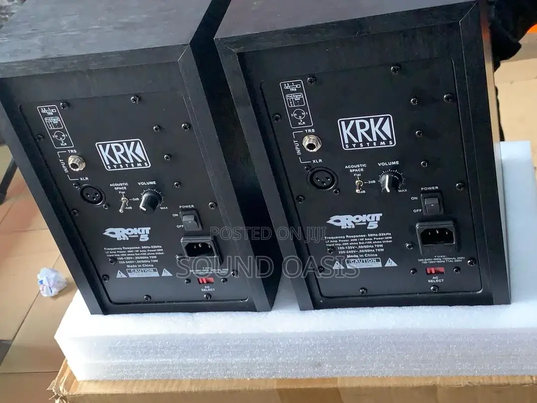 KRK Rokit5 Active Studio Monitors (5inches)