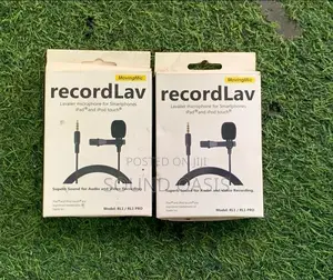 Recordlav Lavalier for Smartphones, iPad and iPad Touch