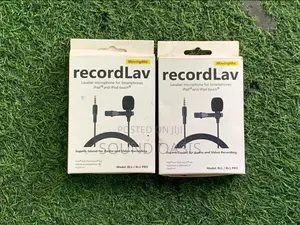 Recordlav Lavalier for Smartphones, iPad and iPad Touch