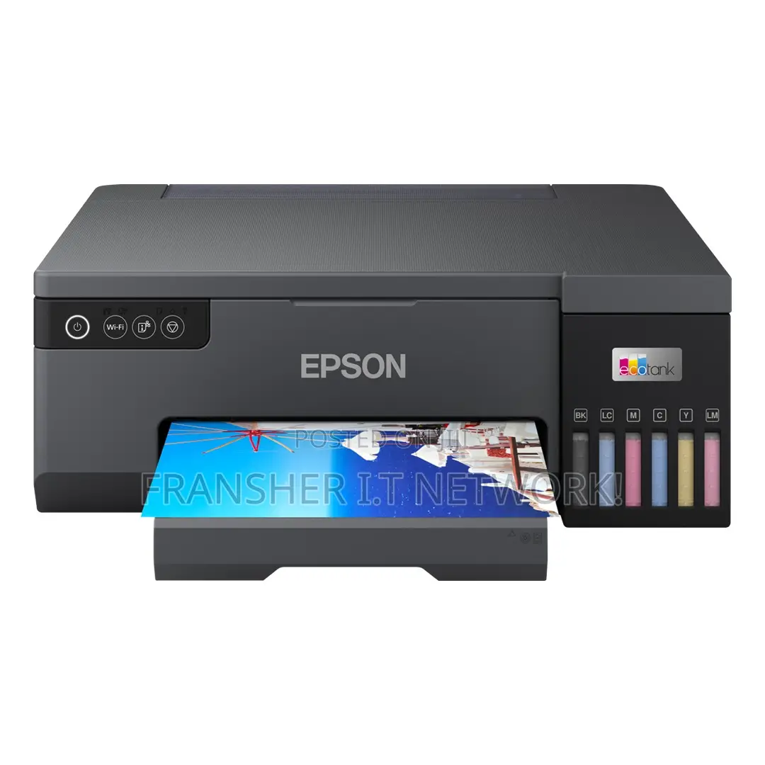 Epson Ecotank L8050 6-Color Color Inkjet Printer
