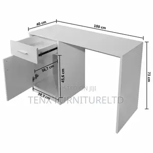Computer Desk (Off White)