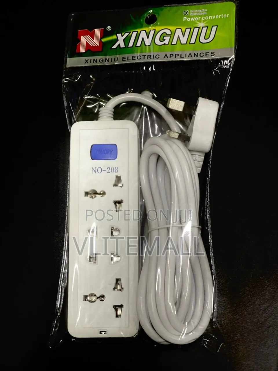 3way Extension Socket No.208