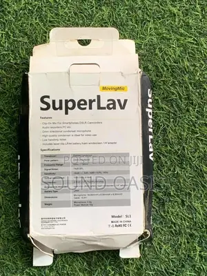Superlav Clip-on Microphone Lavalier SL2 6M
