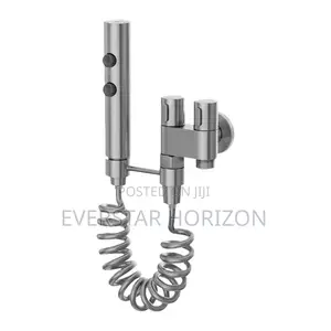 Handheld Bidet Sprayer With Double Angle Valve for Toilet