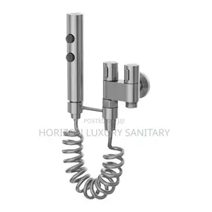 Handheld Bidet Sprayer With Double Angle Valve for Toilet