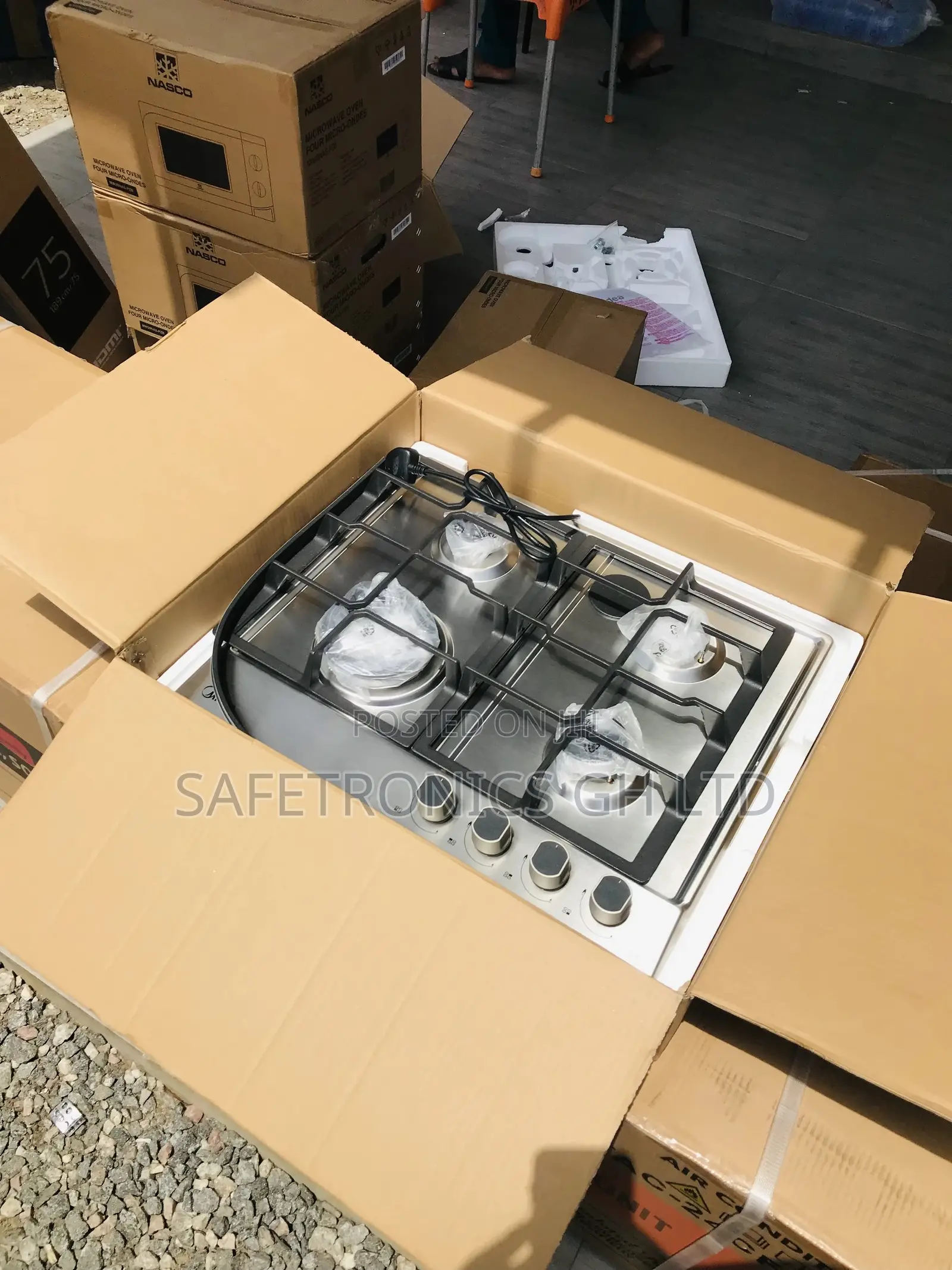 Midea 60G40ME Gray Sliver 4 Hobs Cooker Electric Lastest