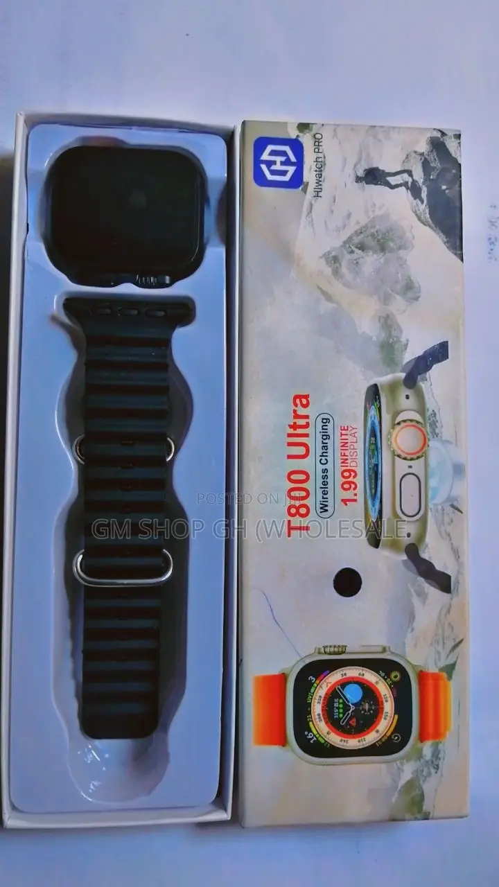 T800 Ultra Smart Watch Wireless Bluetooth Earbuds (GM66999)