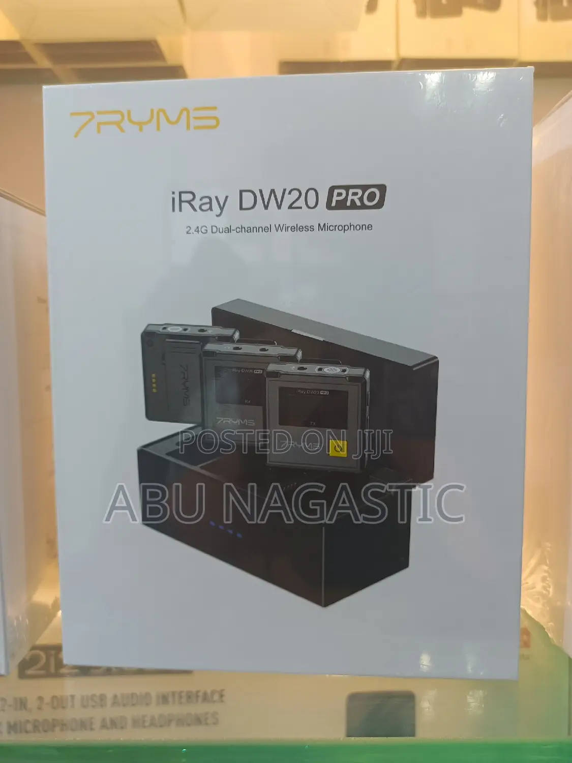 Wireless Lavaliere Microphone 7RYMS Iray DW20 Pro