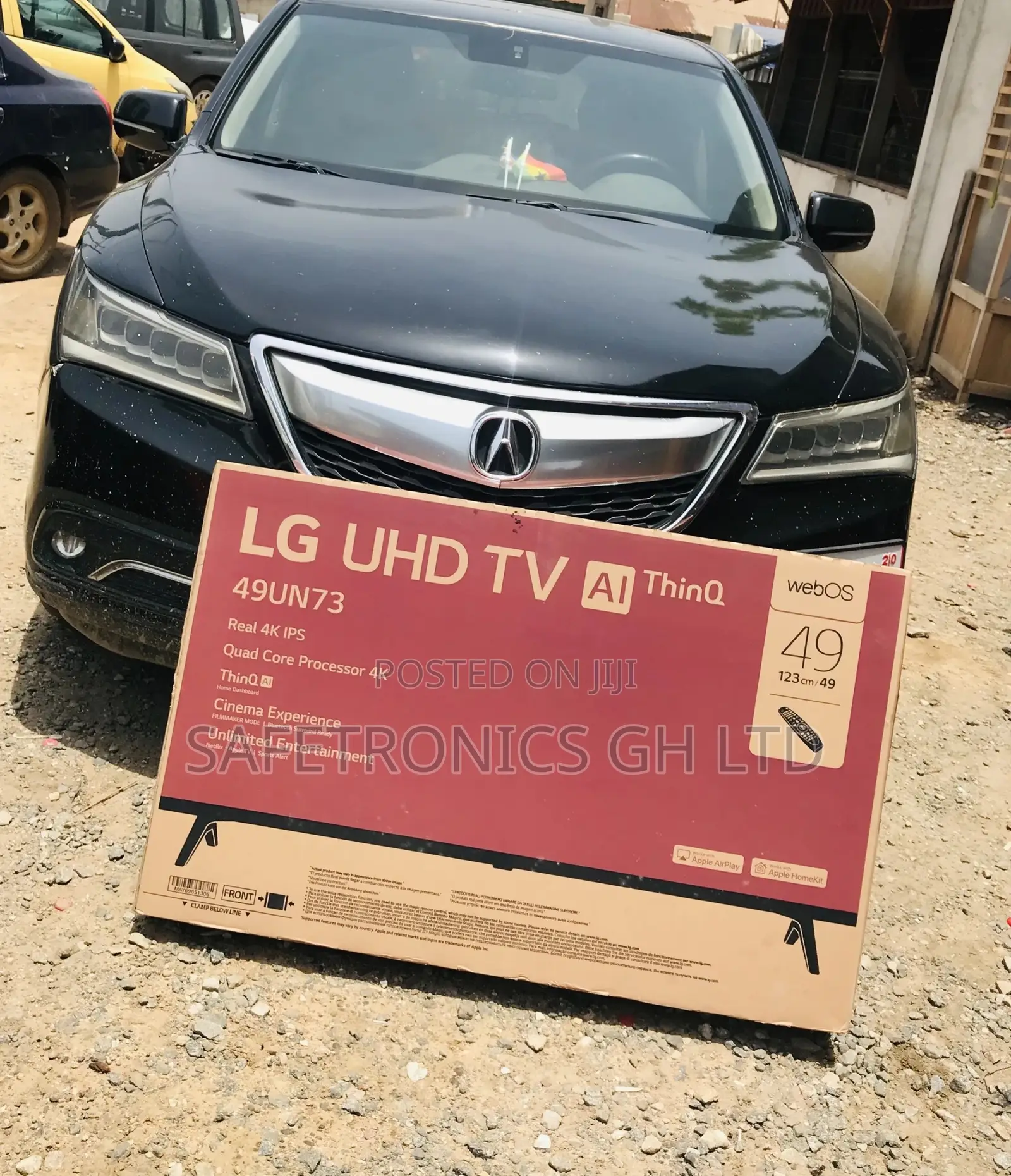 Smart Glossy Led Black Electric UHD UN73 49 Inches LG Tv