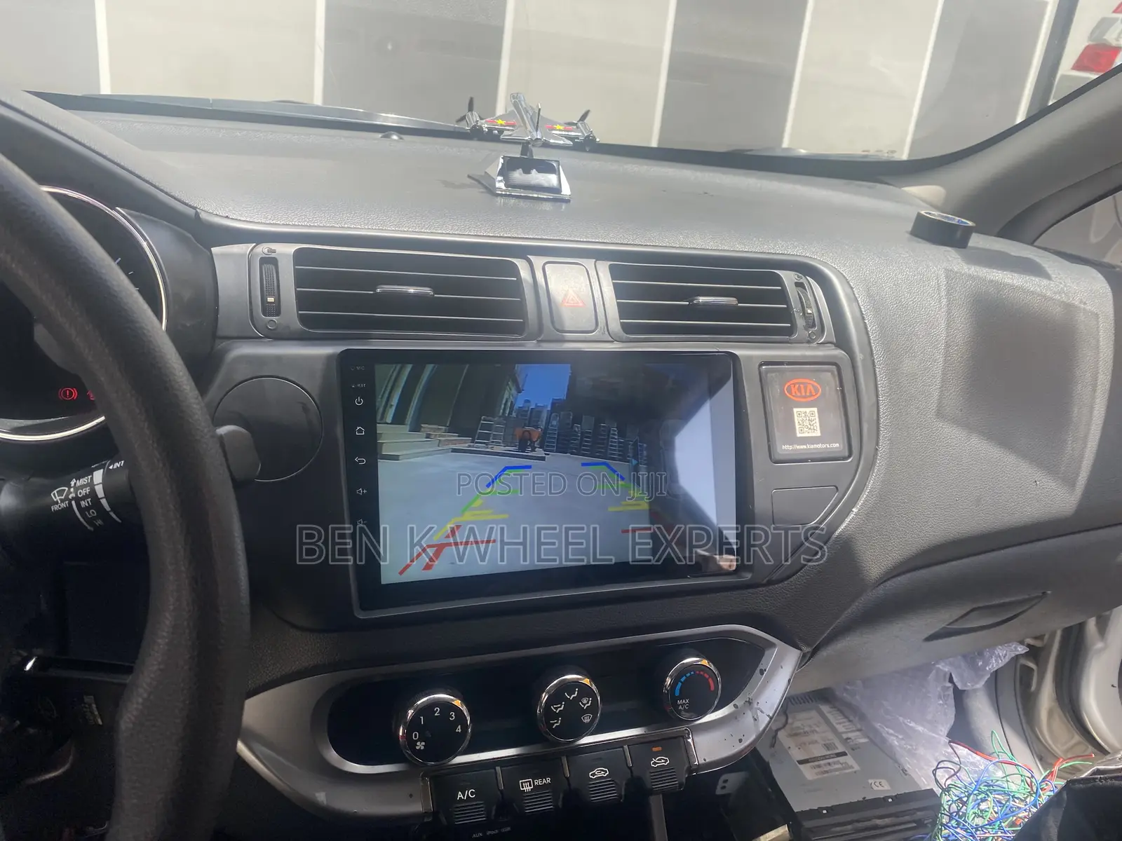 Kia Rio Android Screen and Reverse Camera