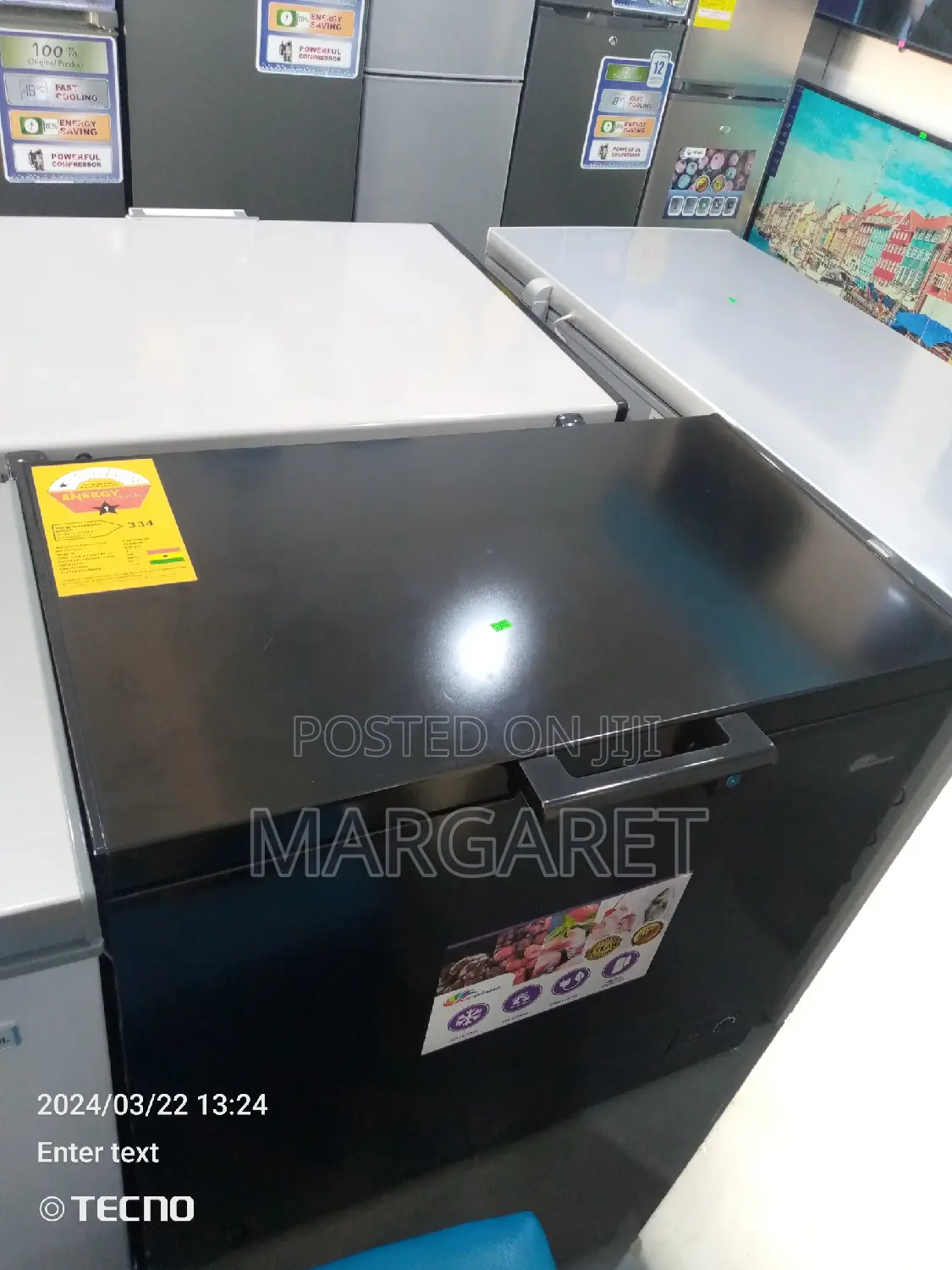 Rainbow Chest Freezer 200 Littres