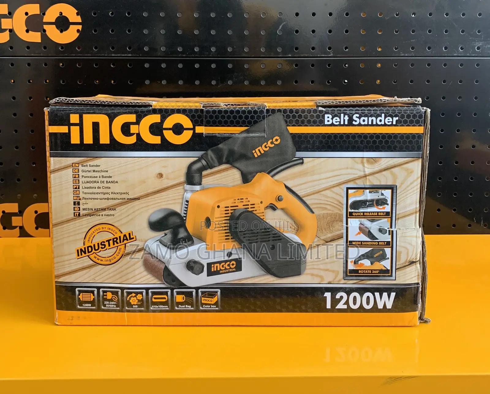 Belt Sander 1200w - Pbs12001