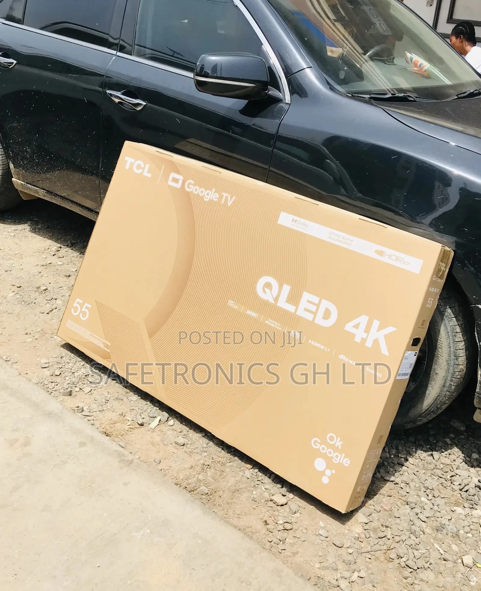 C645 TCL Black Electric Smart Glossy Qled 55 Inches Tv