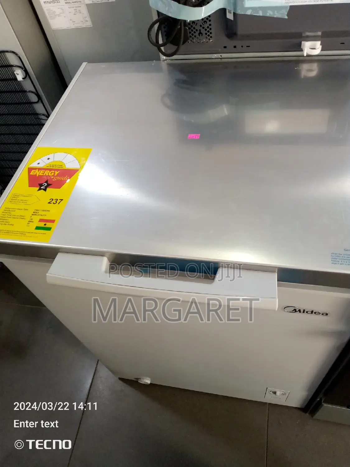 Midea 142 Littres Chest Freezer