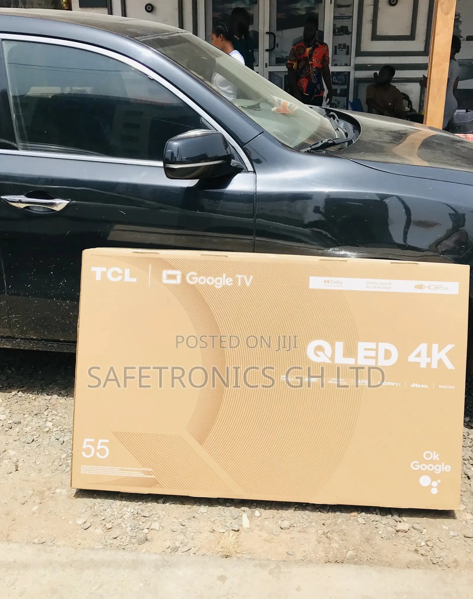 55 Inches Glossy Qled Smart Electric Black TCL C645 Tv