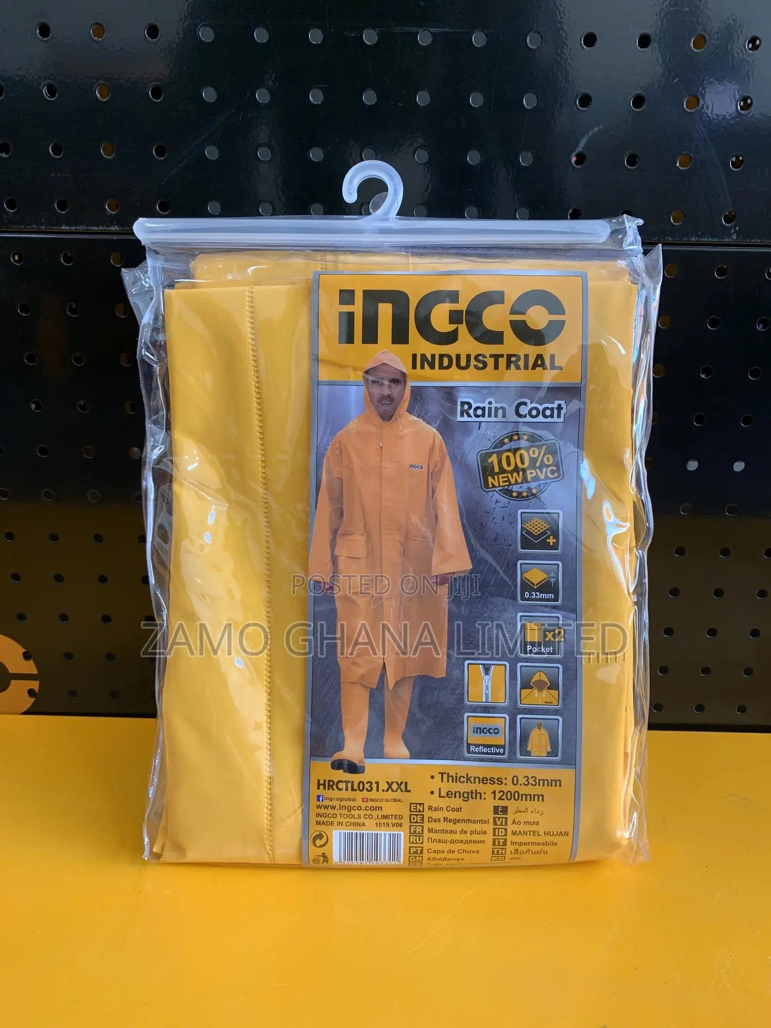 Rain Coat M/L/Xl/Xxl/Xxxl - Hrctl031.L