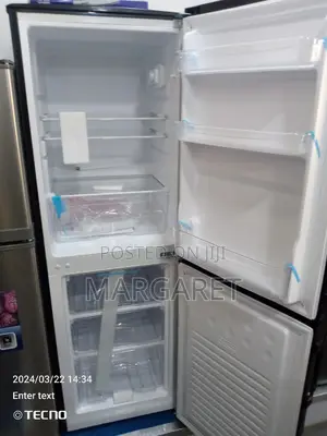 Rainbow Double Door Fridge 140