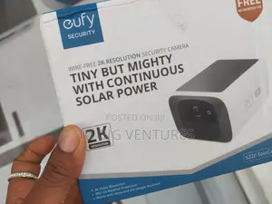 Photo - Wire Free Security Eufy Camera Solar Power