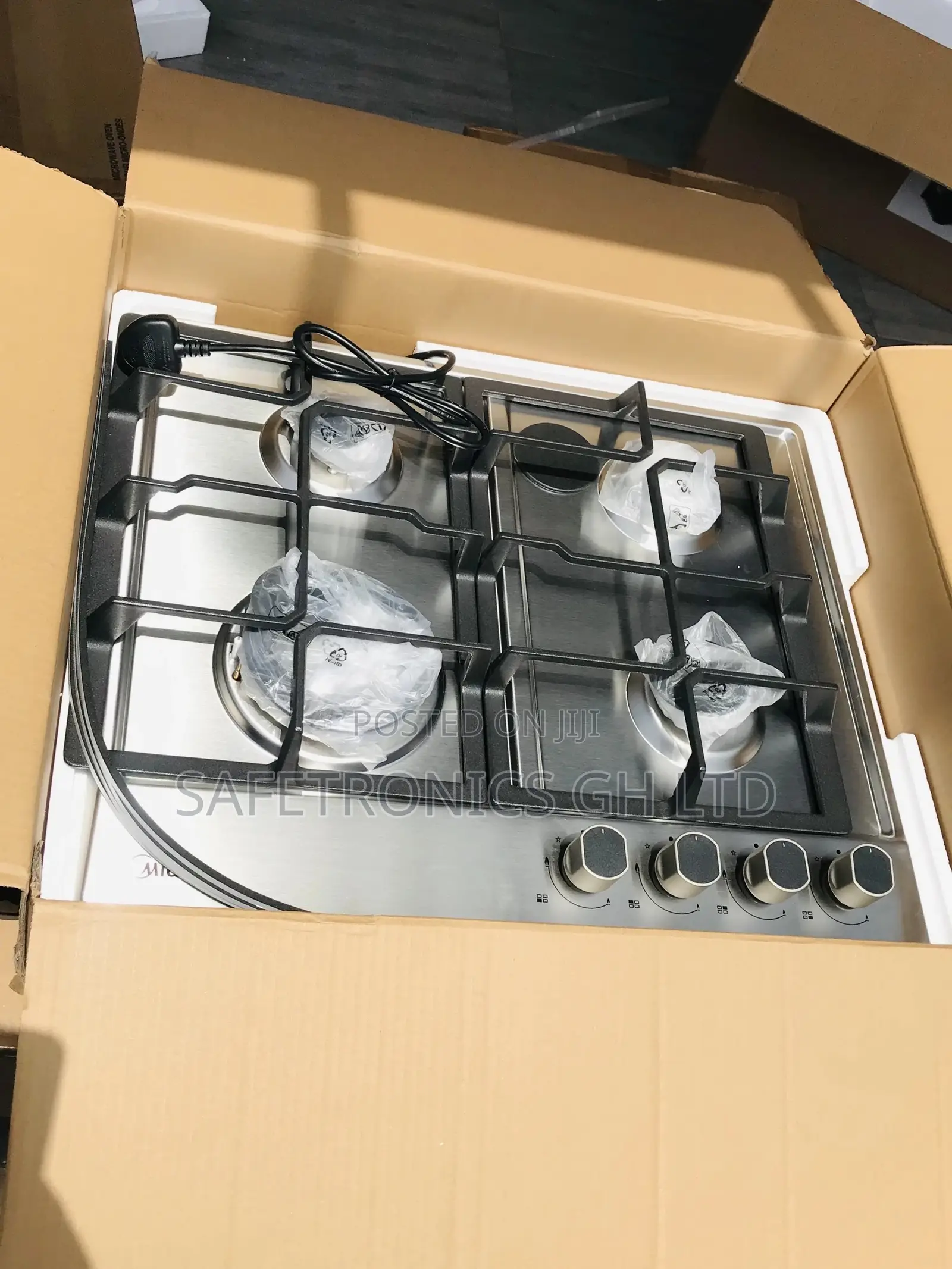Original 4 Hobs Cooker Midea Electric Gray 60G40ME