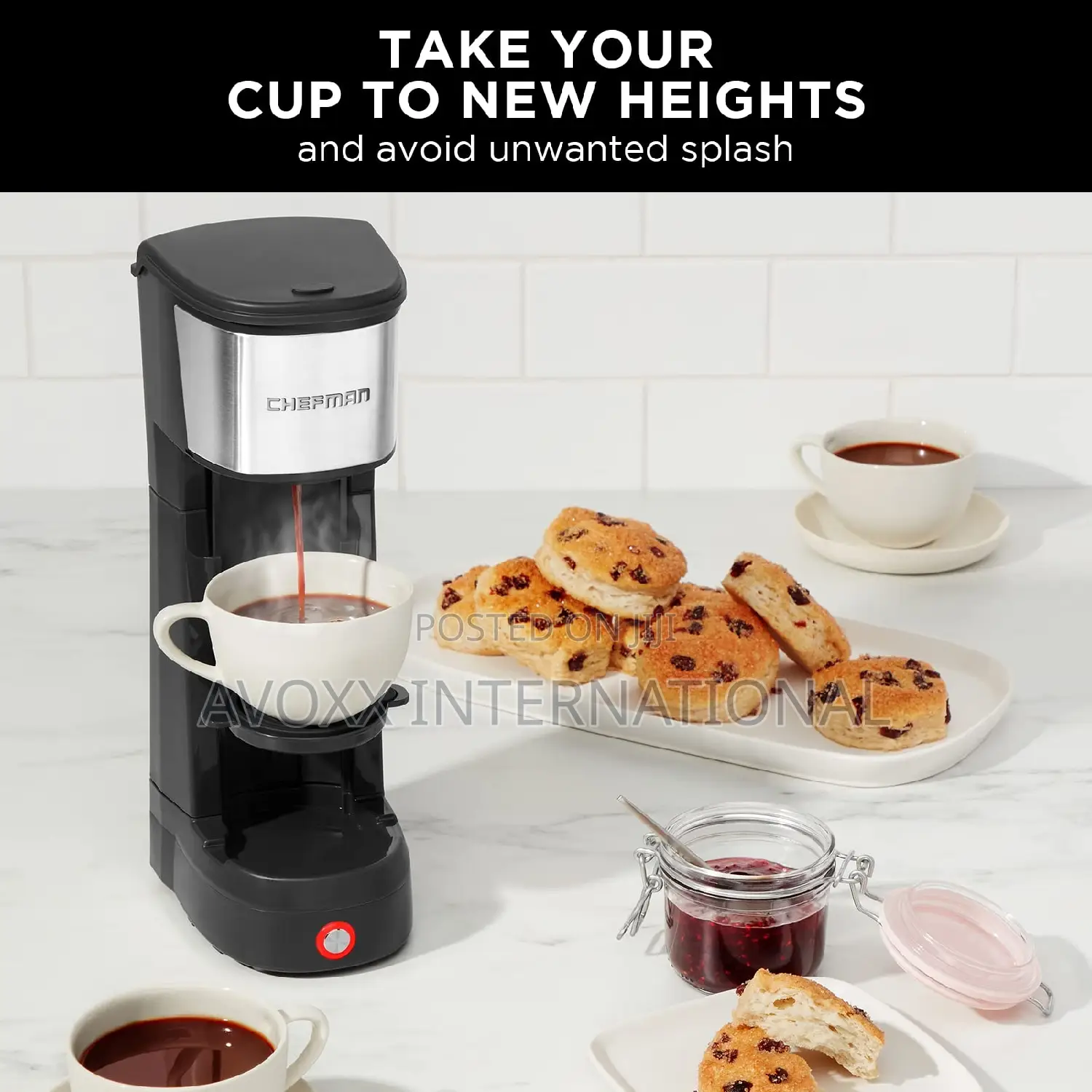 Chefman Insta Coffee Max+Single Serve Brewer