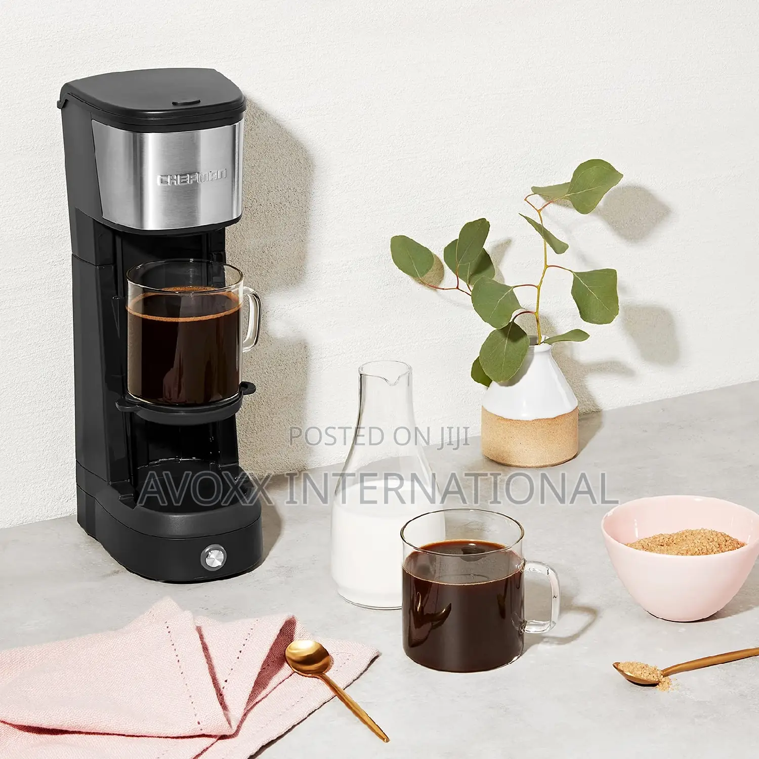 Chefman Insta Coffee Max+Single Serve Brewer
