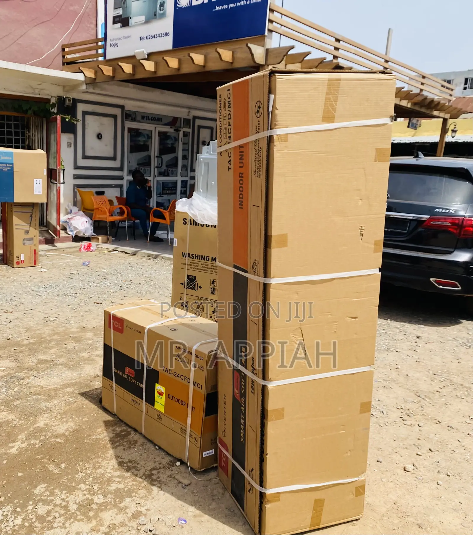 TCL 2.5hp Floor Standing Air Conditioner(R32)White.