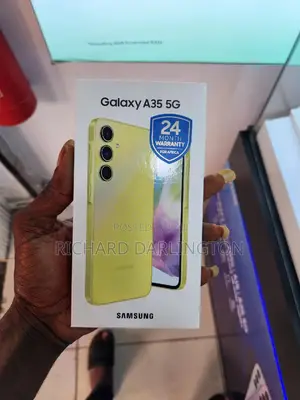 New Samsung Galaxy A35 128 GB Yellow