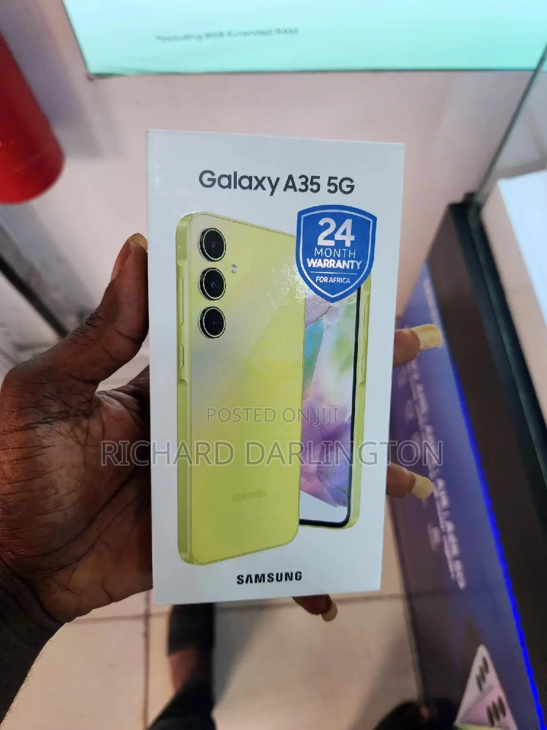 New Samsung Galaxy A35 128 GB Yellow