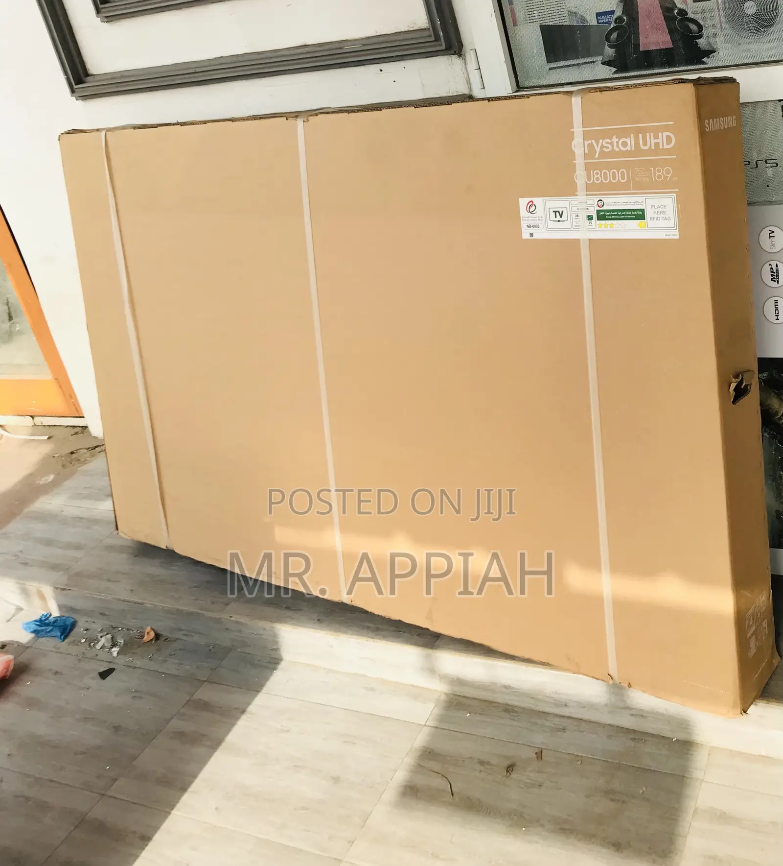 Unique Design Samsung Ue75cu8000 75” Crystal Uhd Smart Tv.