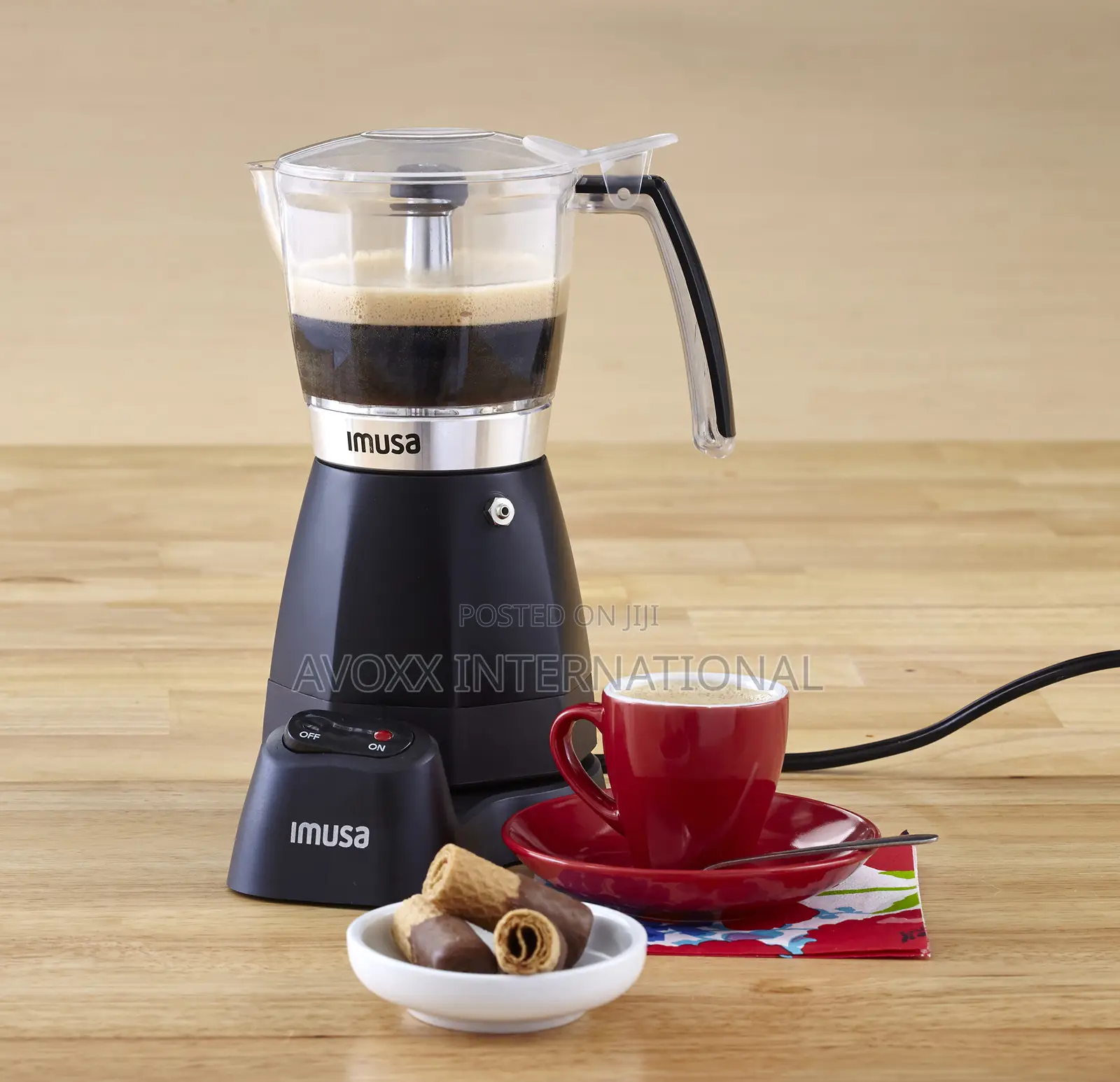 Imusa Electric Espresso Maker Model B120-60006