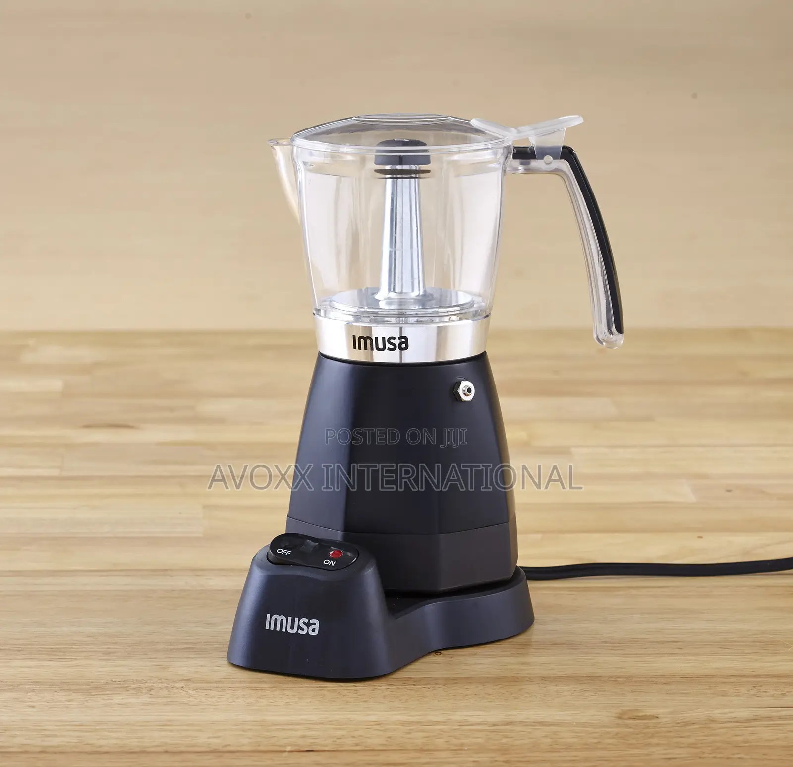 Imusa Electric Espresso Maker Model B120-60006