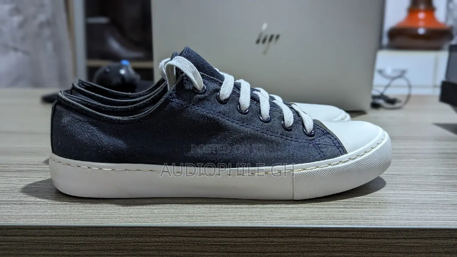 Next Low Rubber-Trimmed Canvas Sneakers