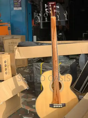 Givson Semi-Acoustic Bass Guitar With Bag