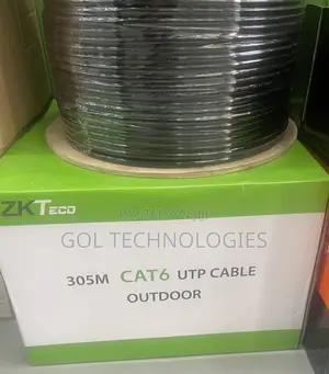 Outdoor Cat6 Networking Cable Copper 305M ZKTECO