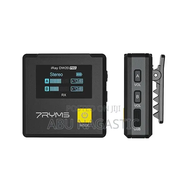 Wireless Lavaliere Microphone 7RYMS Iray DW20 Pro