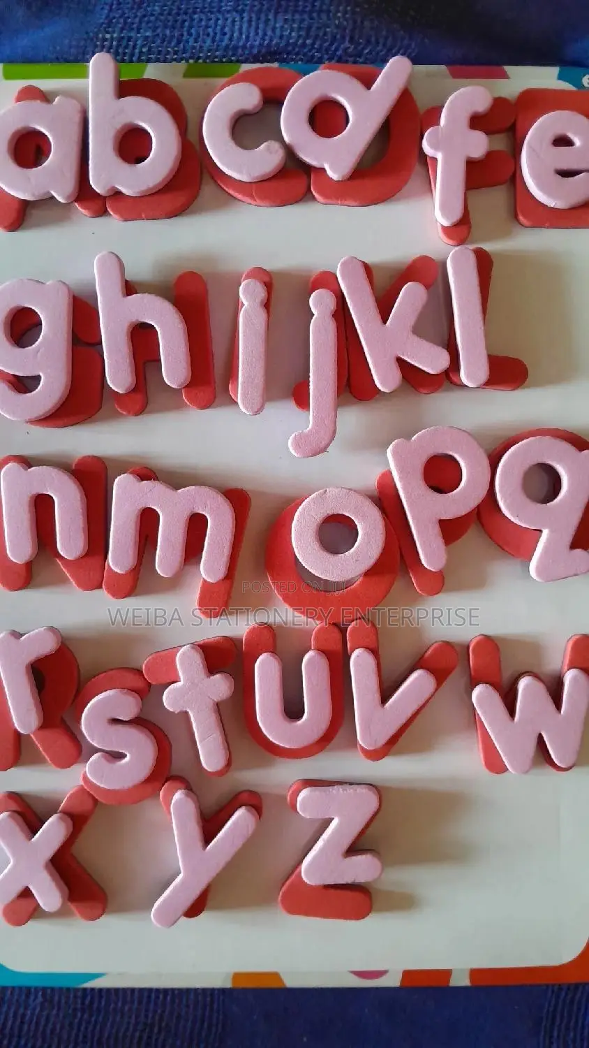 Alphabet Block 40 Cedis