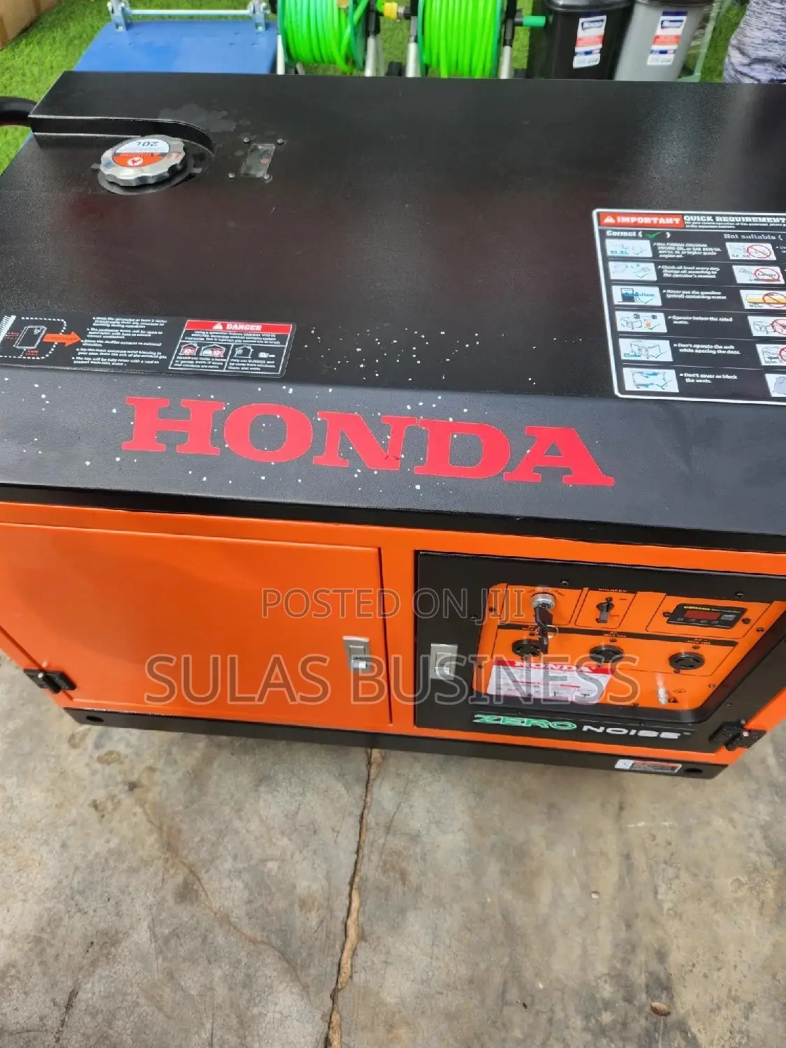 10kva Zero Noice Honda Petrol Genset
