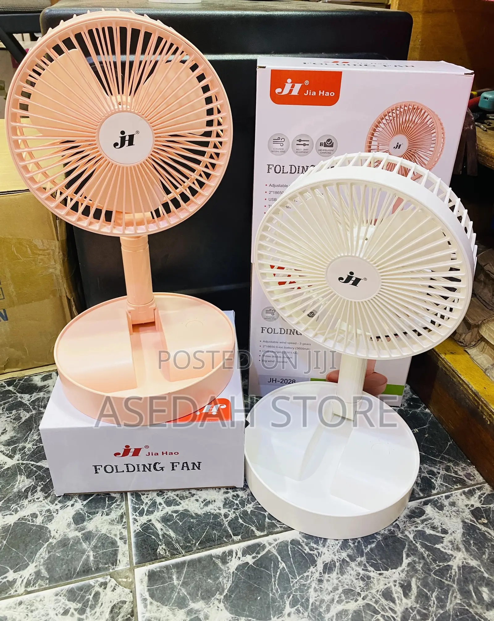 Rechargeable Desktop Fan