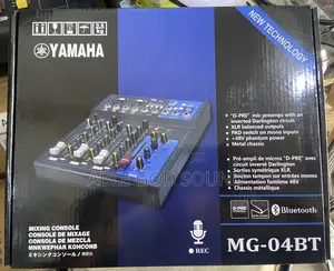 4 Channels Yamaha Mg-04bt Mixer