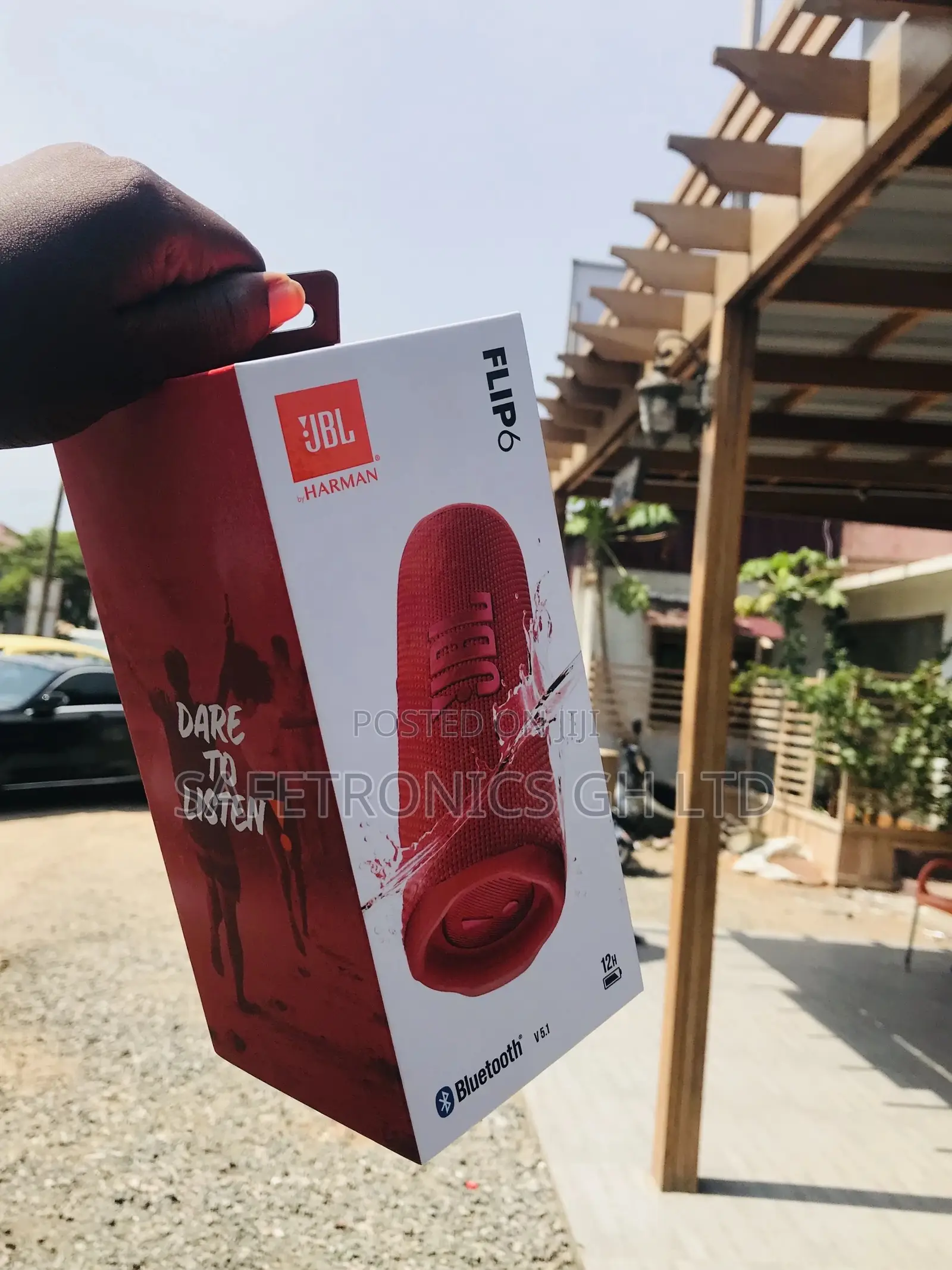 Flip 6 JBL Wireless Bluetooth Electric Red Speaker