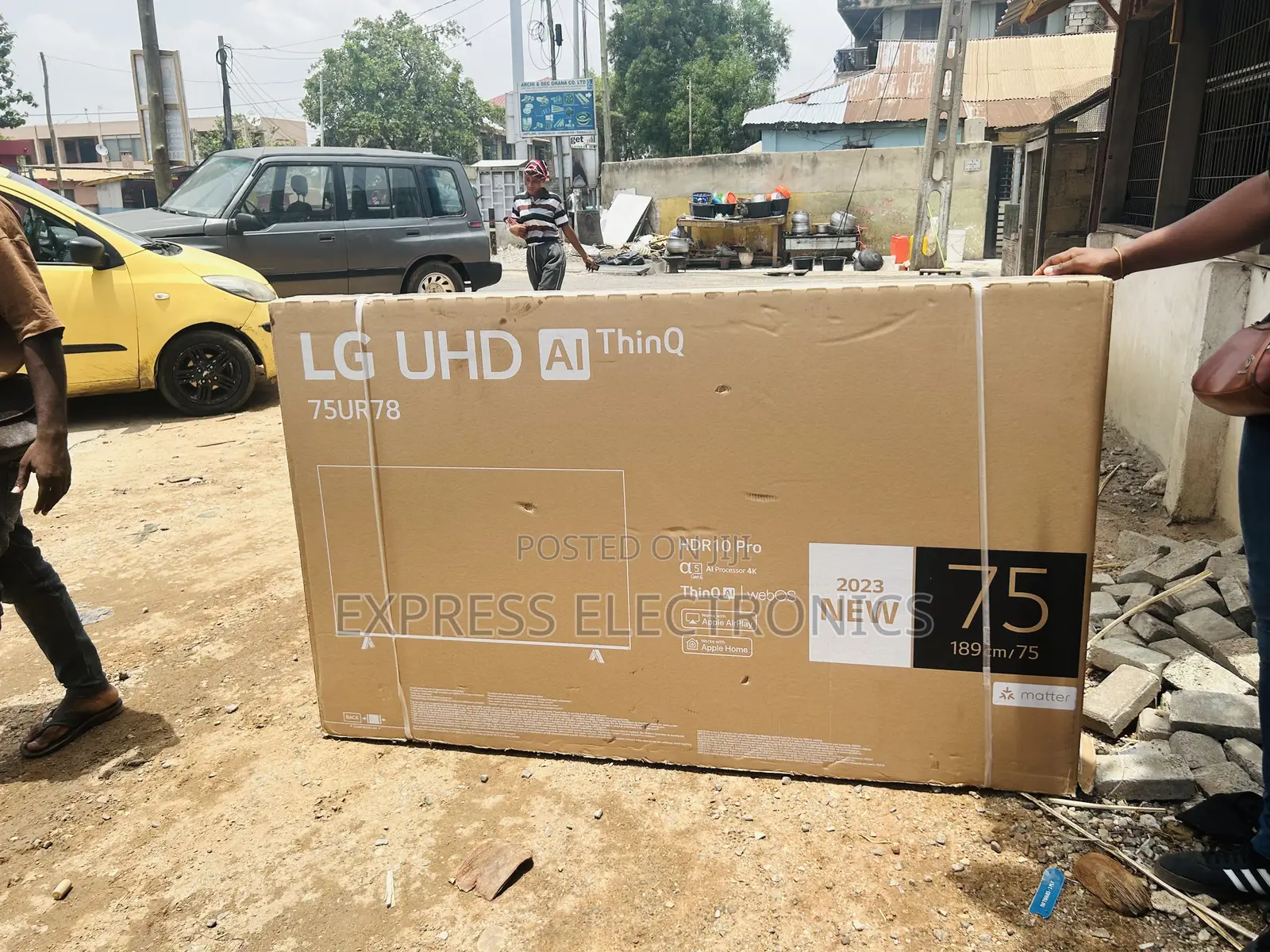 Available Now LG UHD Smart Glossy 75”UR78