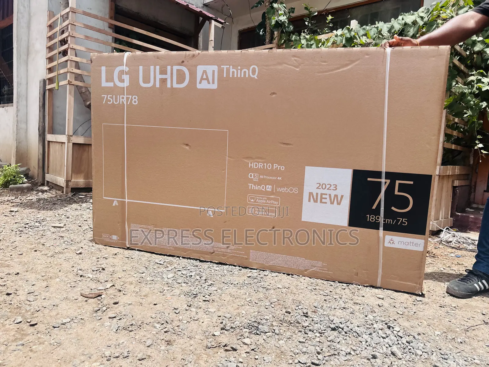 Gameplay Mode UHD Smart Lg Tv 75”UR78
