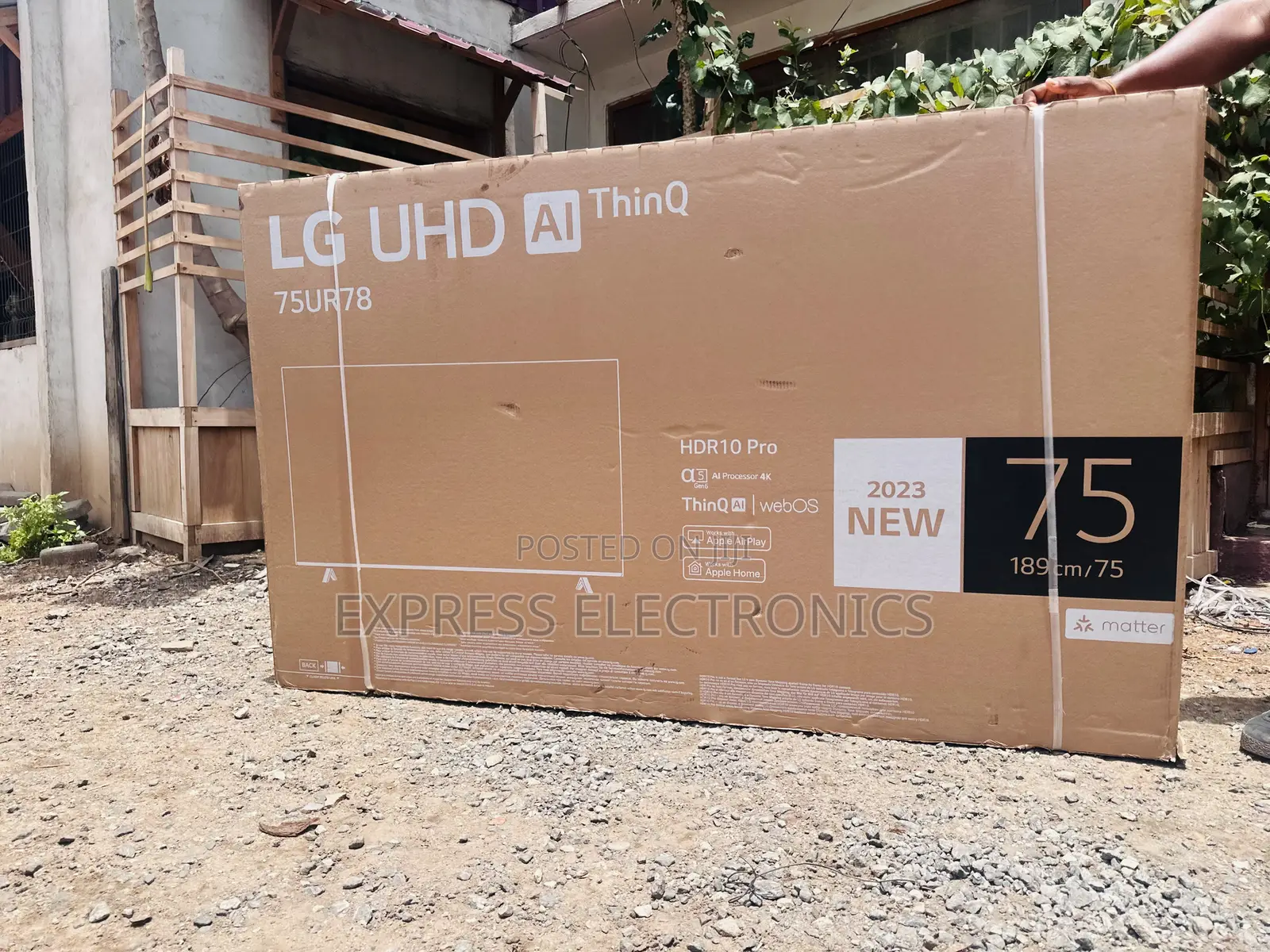 Gameplay Mode UHD Smart Lg Tv 75”UR78